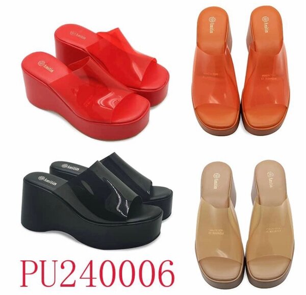 Sandale compensée tendance