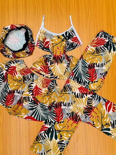 4 Piece Ladies Nightwear