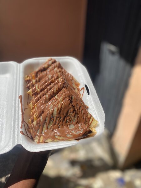 Crêpes au nutella gourmandes