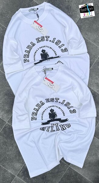 T-shirt blanc imprimé