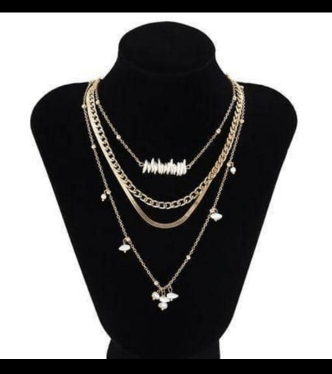 Ensemble de 4 collier pour femme