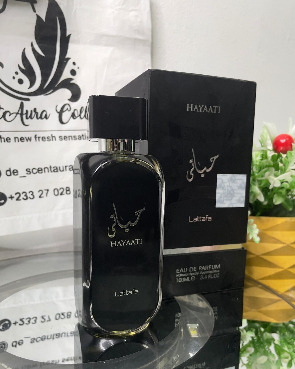 Hayaati black by lattafa
