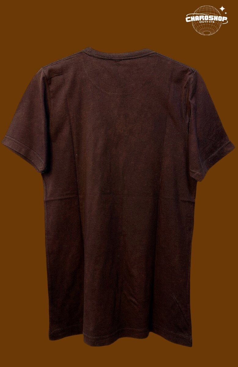 T-shirt marron amusante homme