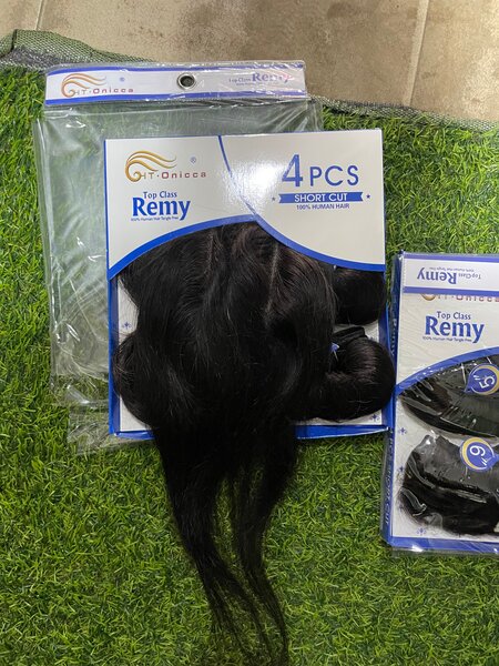 Extensions de cheveux courts Remy