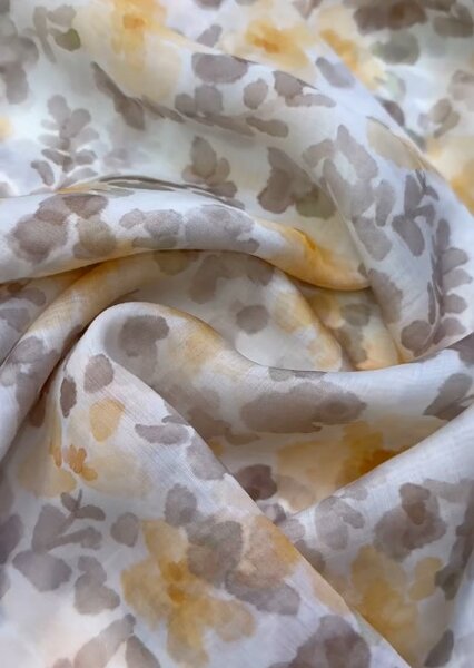 Красивая лёгкая ткань Тенсель батист с узором для пошива одежды