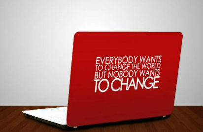 Quotes Laptop Back Skin (Sticker)- Laptop Back Skin-Laptop Skin Vinyl Sticker Decal, 13 13.3 14.6 15 15.4 15.6 inch Laptop Skin Sticker Cover For All Laptops