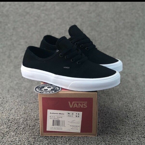 Chaussures Vans Authentic Noires