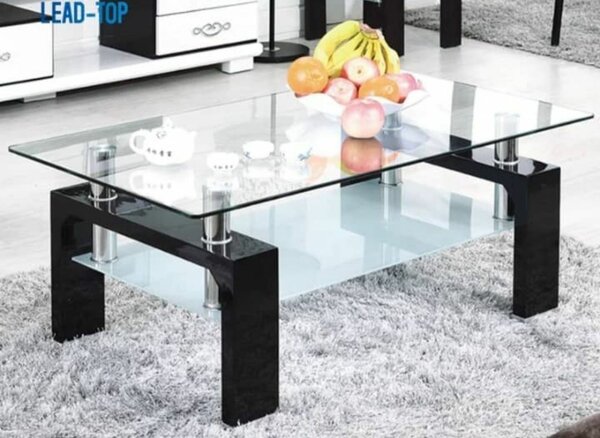 Table basse en verre moderne