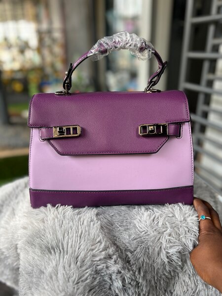 Sacs à main en cuir bicolores