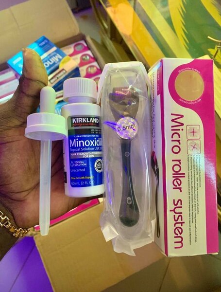 Kirk land and DERMA Roller