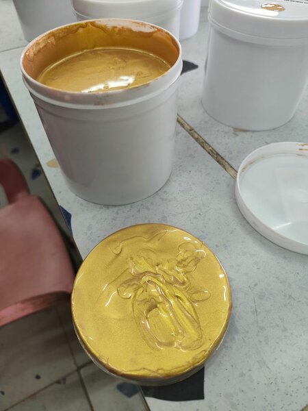 Peinture Dorée murale