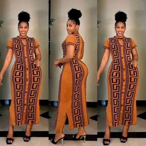 Robe longue ethnique chic