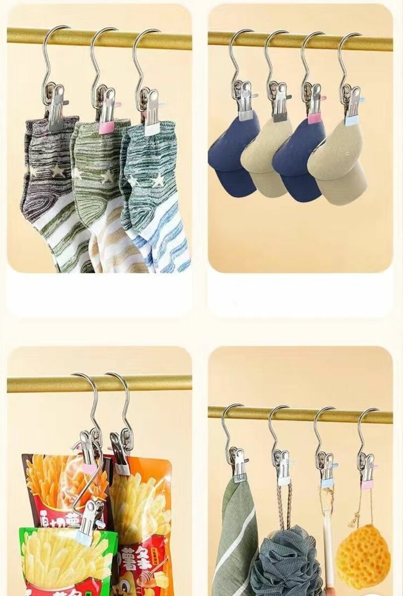 10 Pince de séchage vêtements