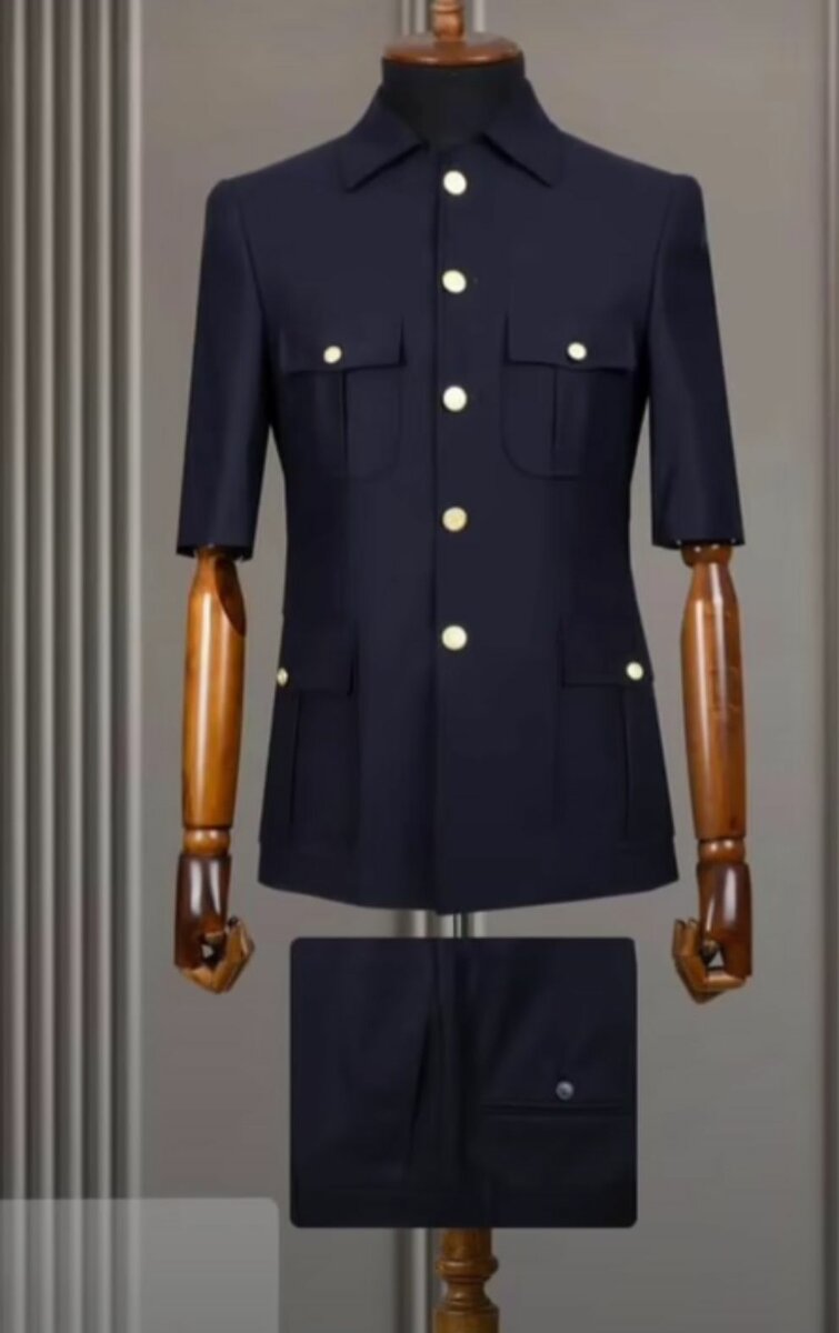 Political suit for men