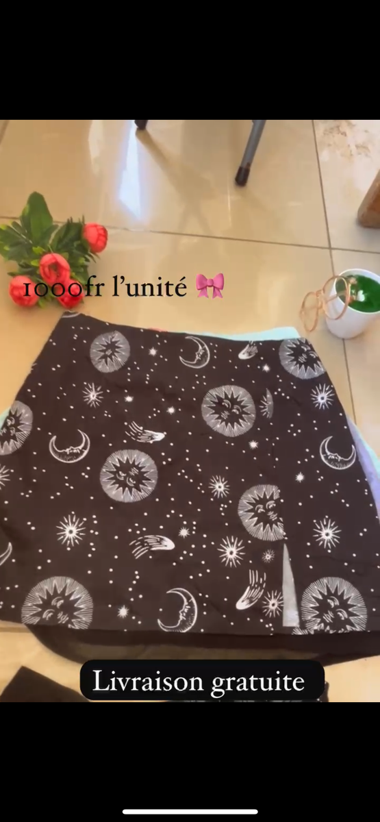 Jupe plissée à carreaux tendance