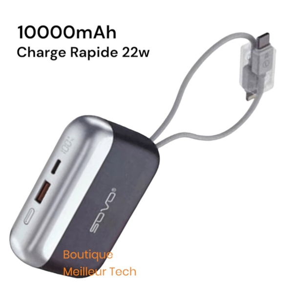 Power Bank 10000mAh 22W