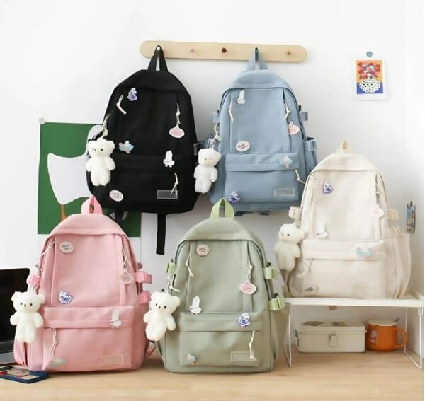 Sac à dos mignon avec peluche