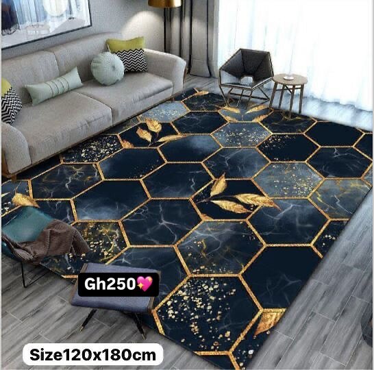Beautiful and cozy patterned carpet