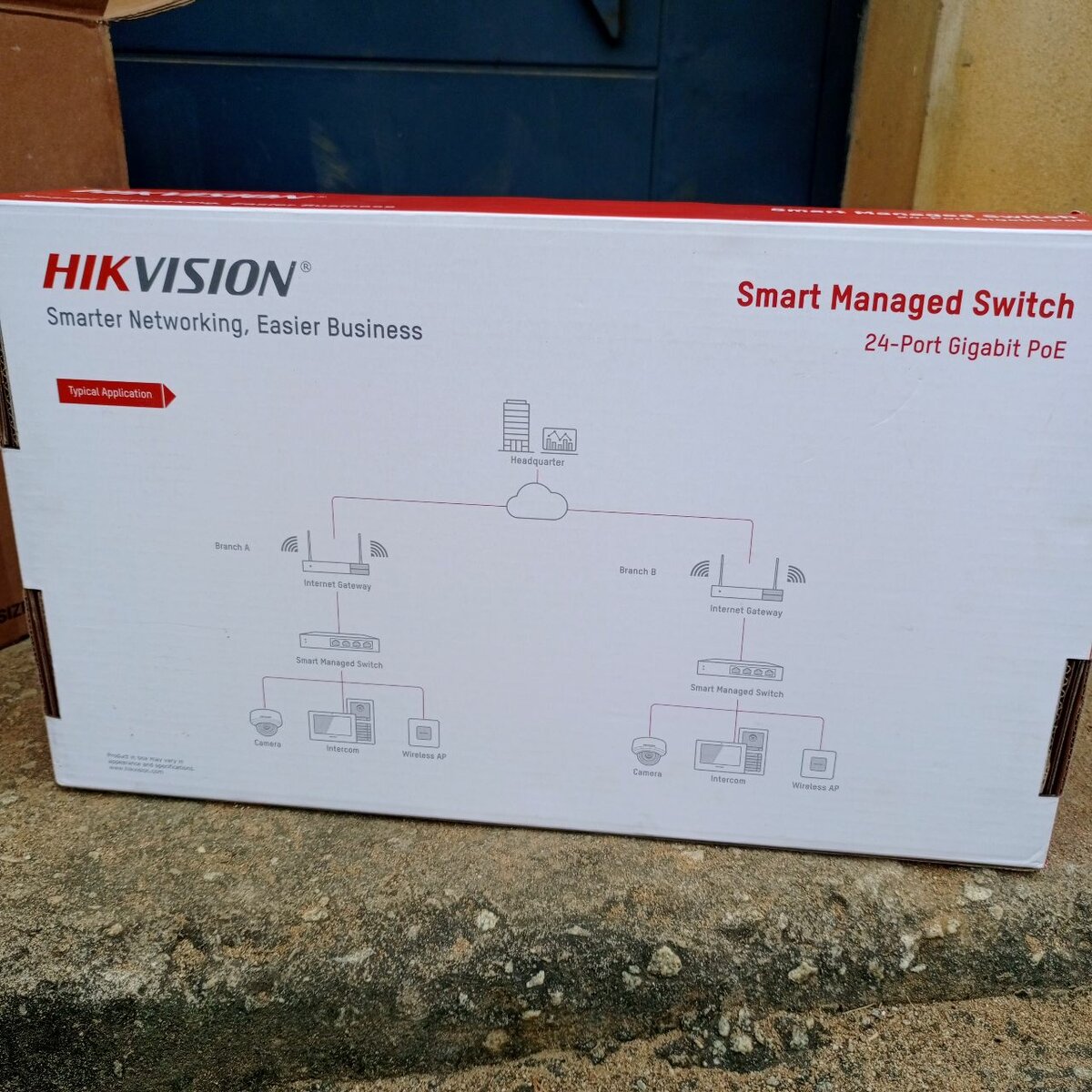 HIKVISION Switch 24-Port PoE