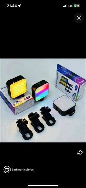 Lampe LED RGB Vidéo Portable