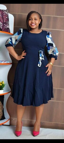 Robe élégante en denim