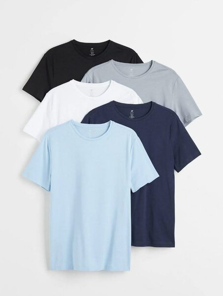 Lot de 5 T-shirts homme confortables