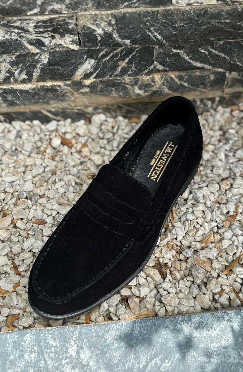 Mocassins élégants en daim