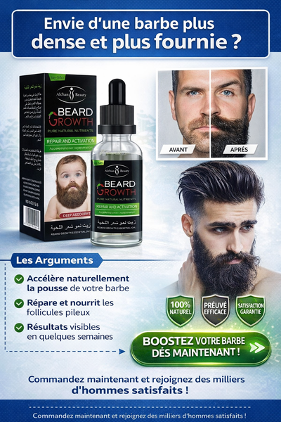 Sérum Croissance de Barbe