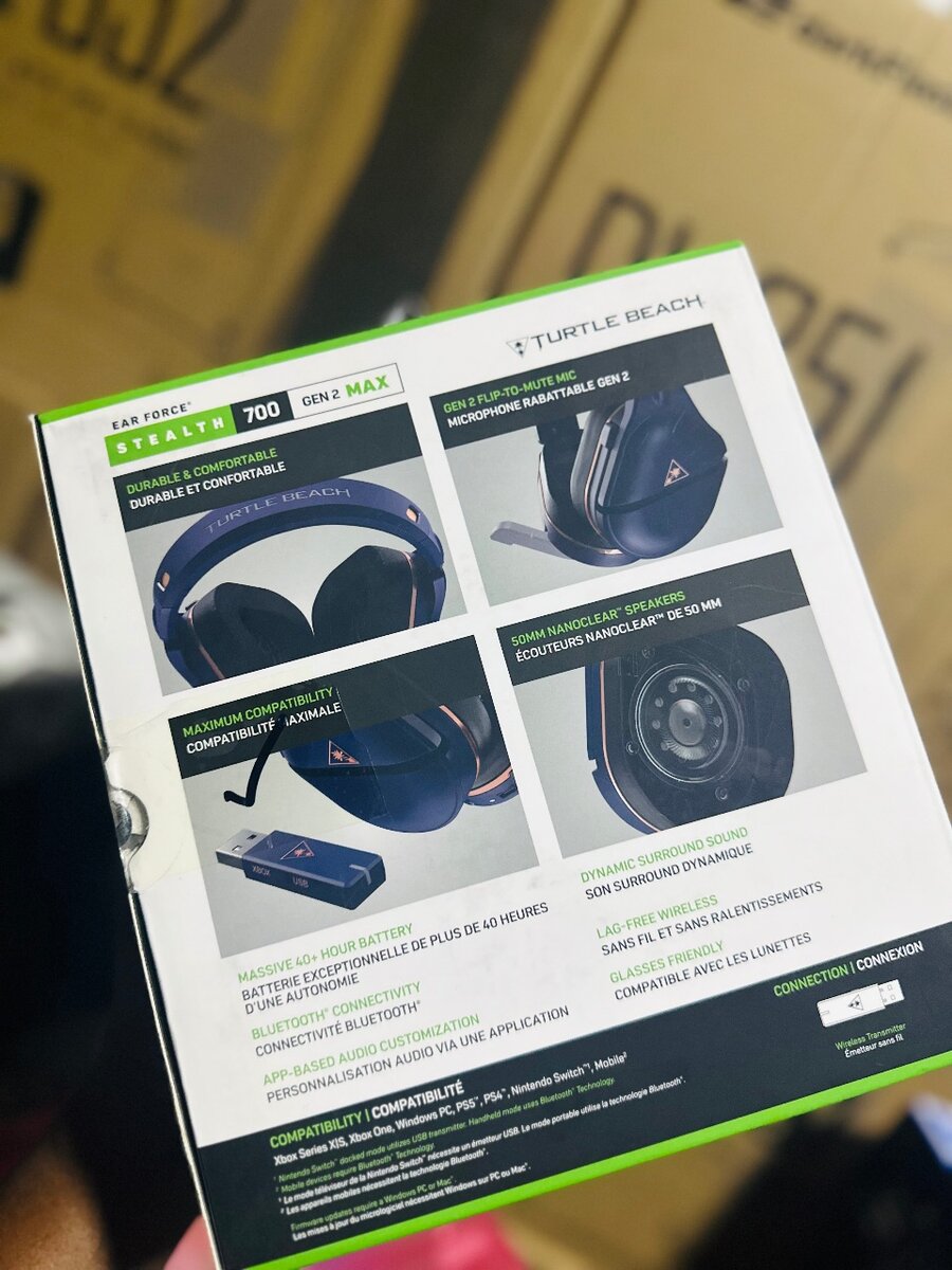 Turtle Beach Stealth 700 Gen2 Max Gaming Headsetfor XBOX/PC