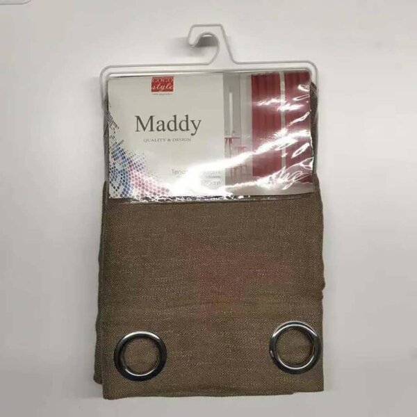 Rideau à œillets beige Maddy