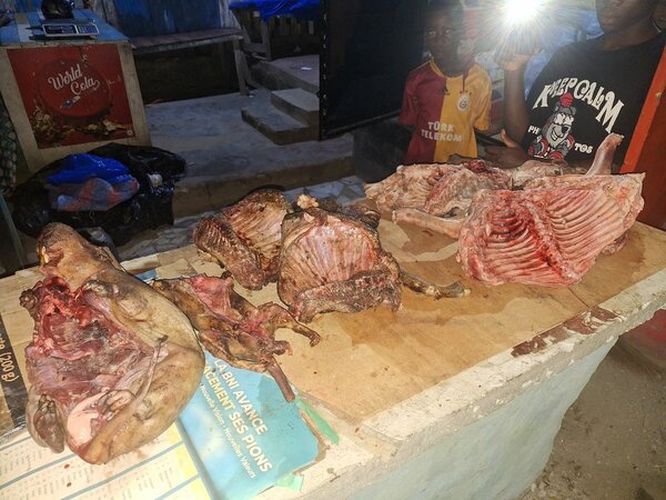 Viande fraîche exotique