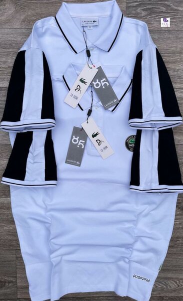 Polo L.12.12 blanc homme