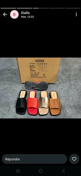 Mules tendance en cuir