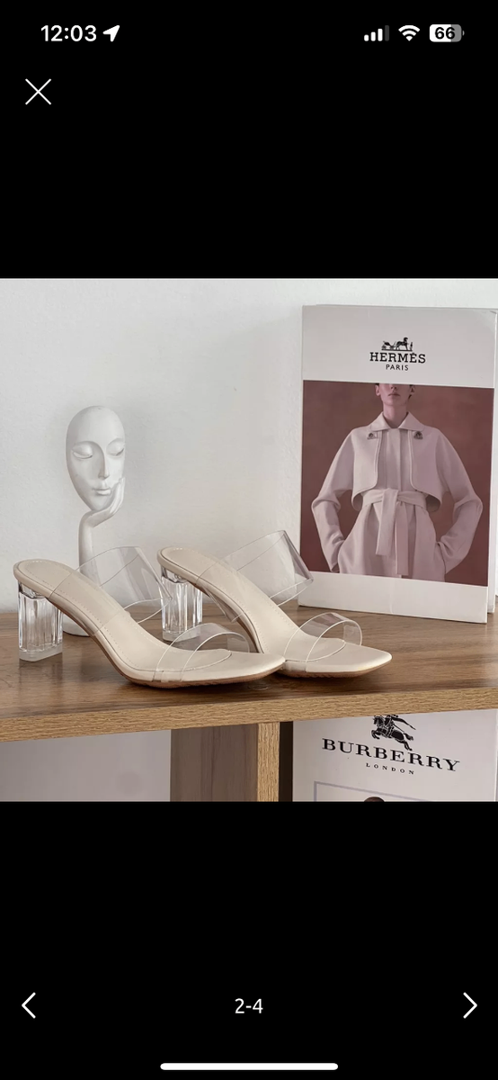 Мюли на каблуке под ZARA