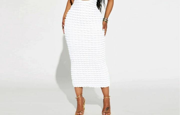 Jupe Longue Plissée Élégante