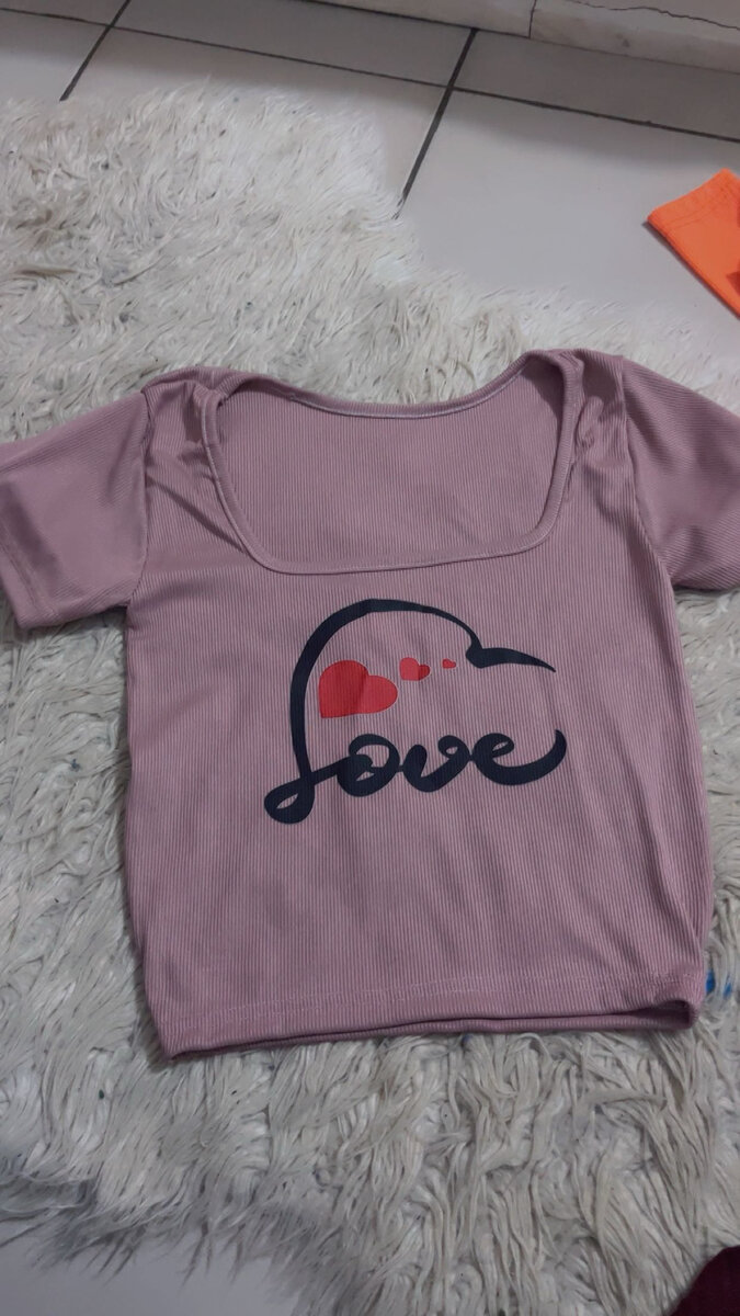 T-shirt imprimé "Love Girl"