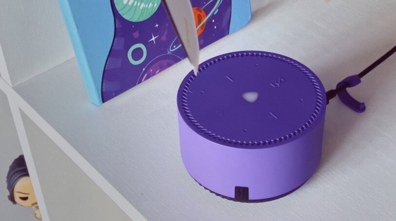 Яндекс Алиса мини - фиолетовый