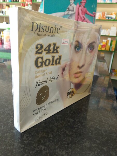 24K GOLD FACIAL MASK