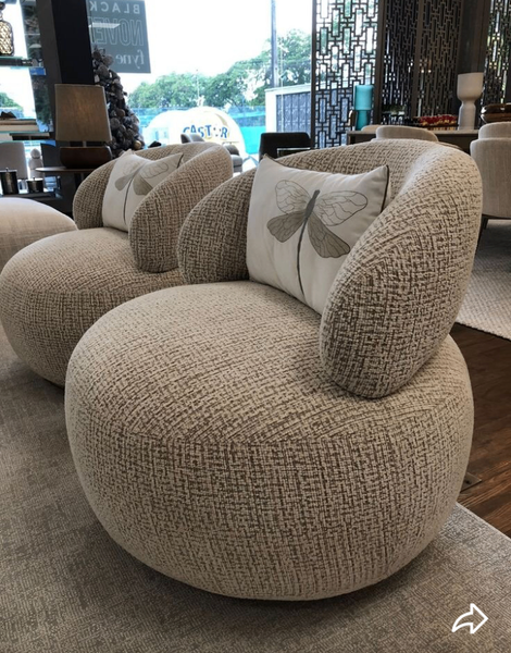 Fauteuil Bouclé Confort