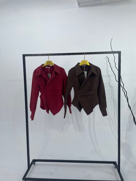 Приталенный рубашка