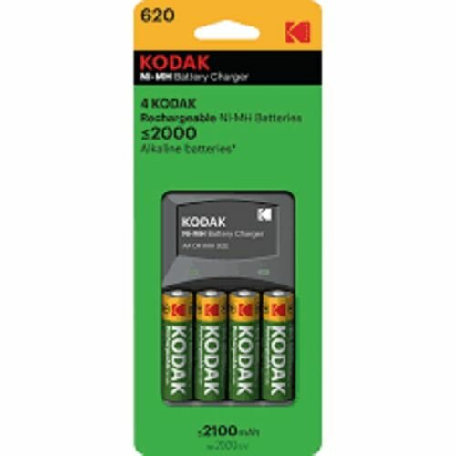 Kodak Piles Rechargeables Ni-MH Chargeur Secteur Kodak