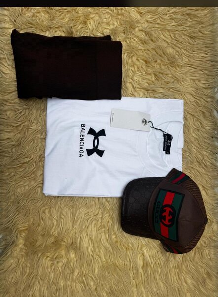 Set de T-shirts et Casquettes Pour Hommes