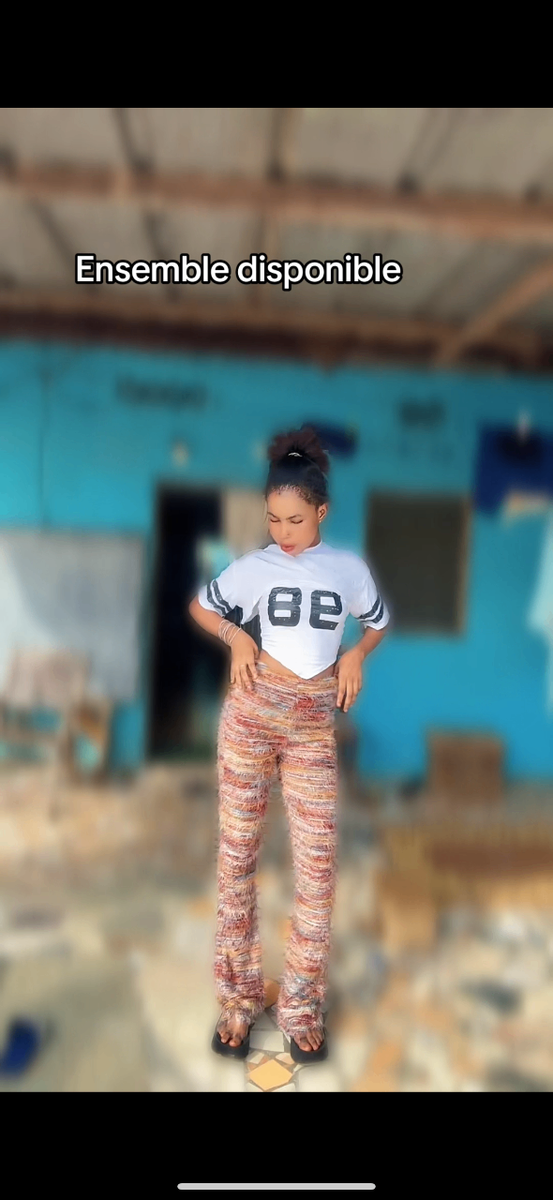 Ensemble tendance décontracté