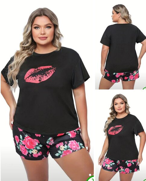 Ensemble pyjama femme grande taille