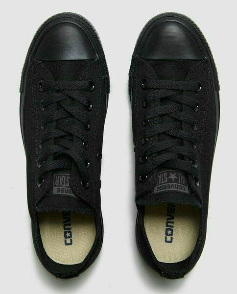 Baskets noires unisexes