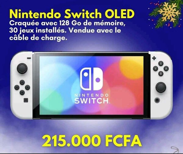 Nintendo Switch OLED 128 Go