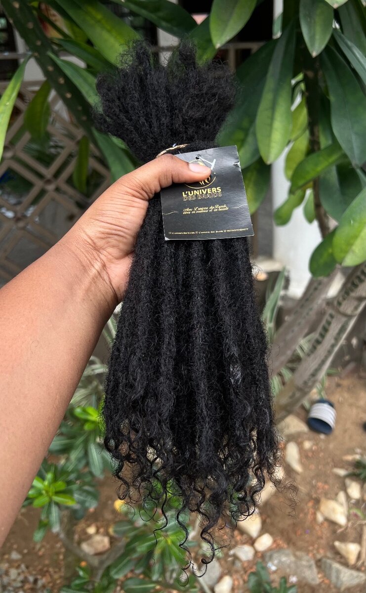 Tiges de Locs naturelle 80tige