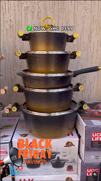 5pcs Diecast Cookware