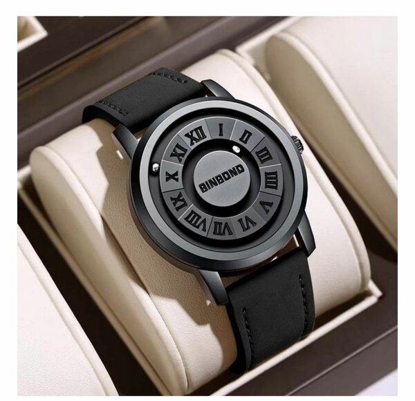 Montre élégante cuir à Bille