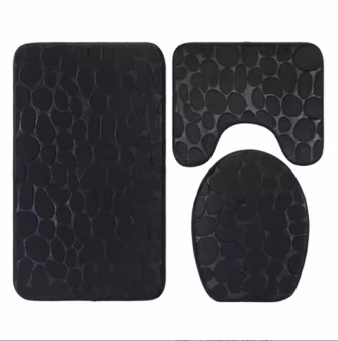 3pcs bath mat